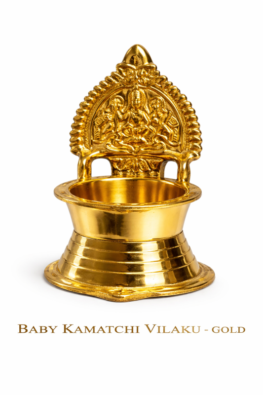 BABY KAMATCHI VILAKKU - GOLD